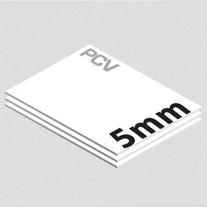 Tabliczka - własny wymiar PCV 5mm