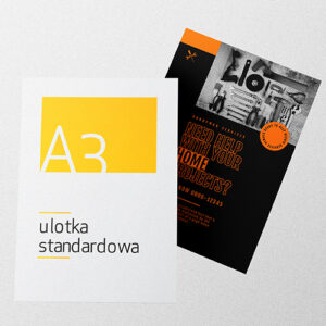 Ulotki standardowe A3