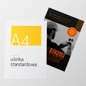 Ulotki standardowe A4