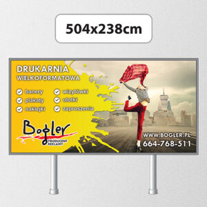 Billboard plakat BBS Blueback 504x238cm 12m2