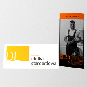 Ulotki standardowe DL 99x210 mm