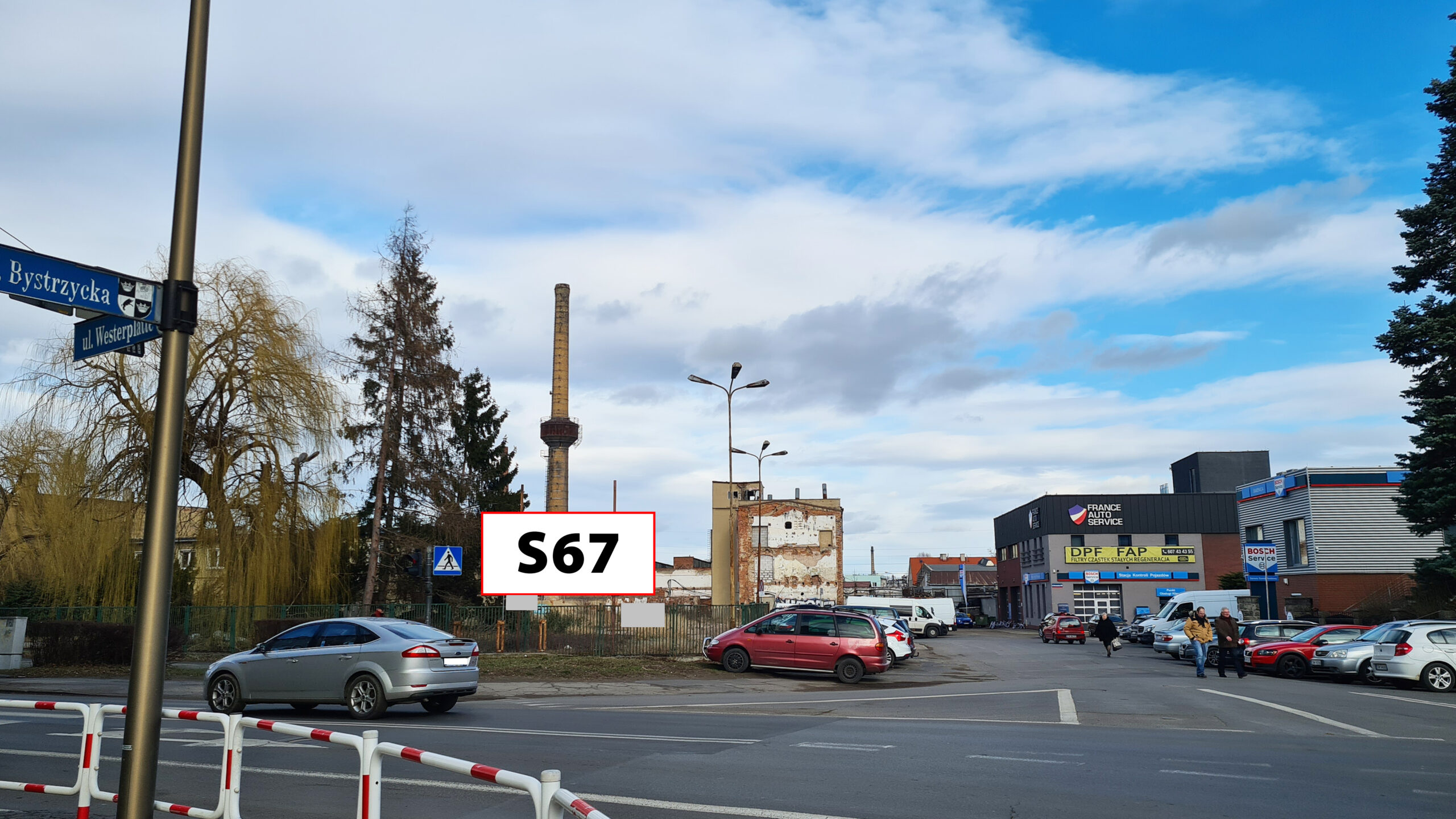 S67 - Świdnica skrzyż Westerplatte i Bystrzyckiej