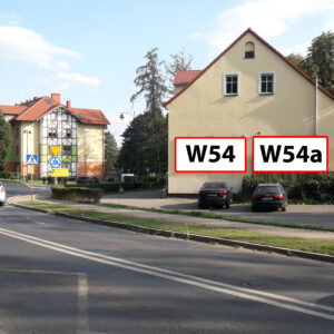 W54 - Szczawno-Zdrój, rondo