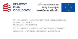 Tablica Krajowy Plan Odbudowy 120x60 PCV 5 mm + folia+ laminat